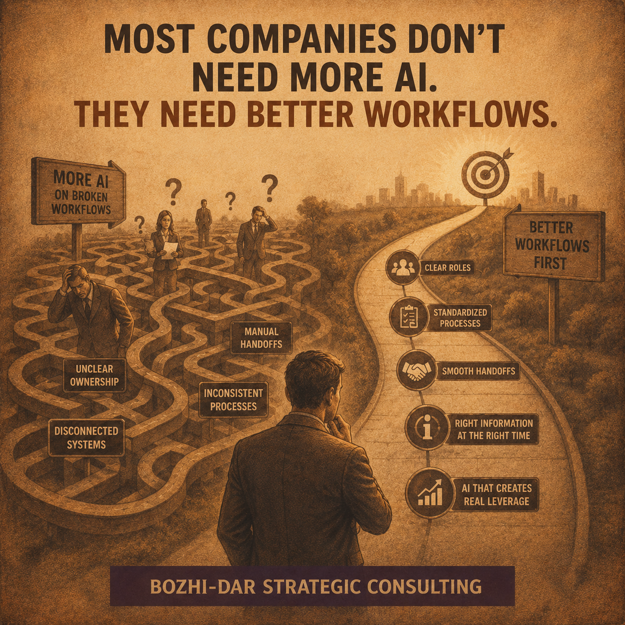 Cover Image for More AI or Workflows?