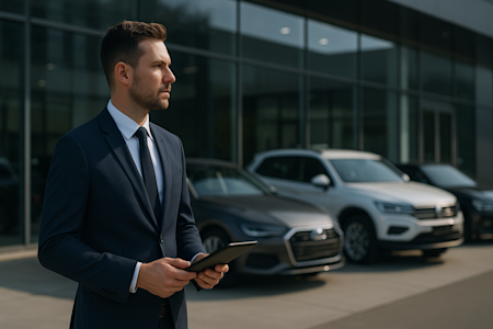 Car Broker At Dealership