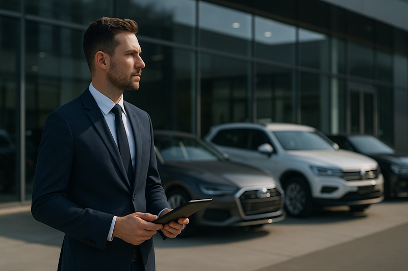 Car Broker At Dealership