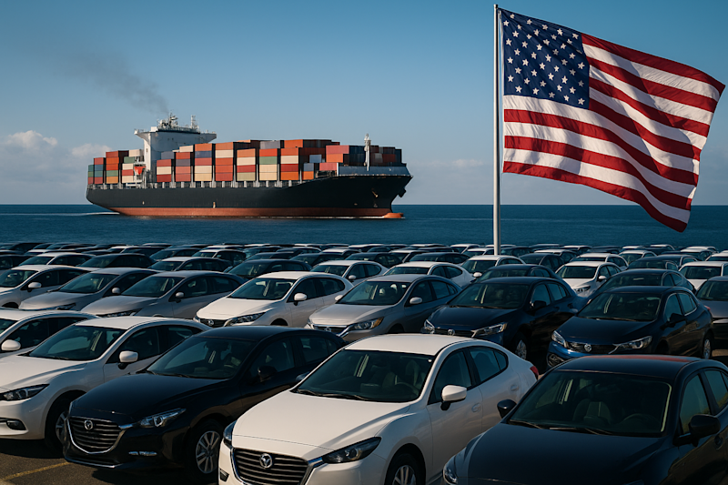 Tarifs and the used car market