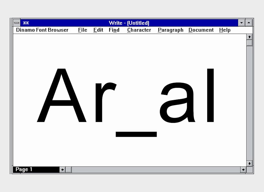 Areal: A Nova Tipografia Personalizada da Are.na – Uma Reedição do Arial