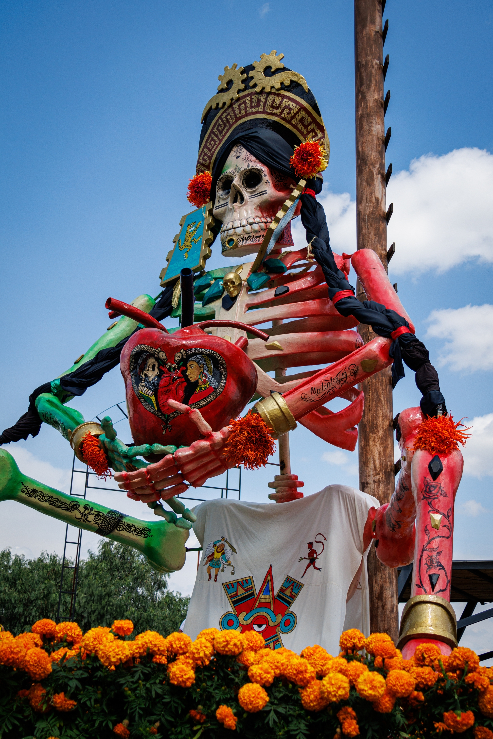Visiting the Valley of Catrinas in Atlixco during Day of the Dead