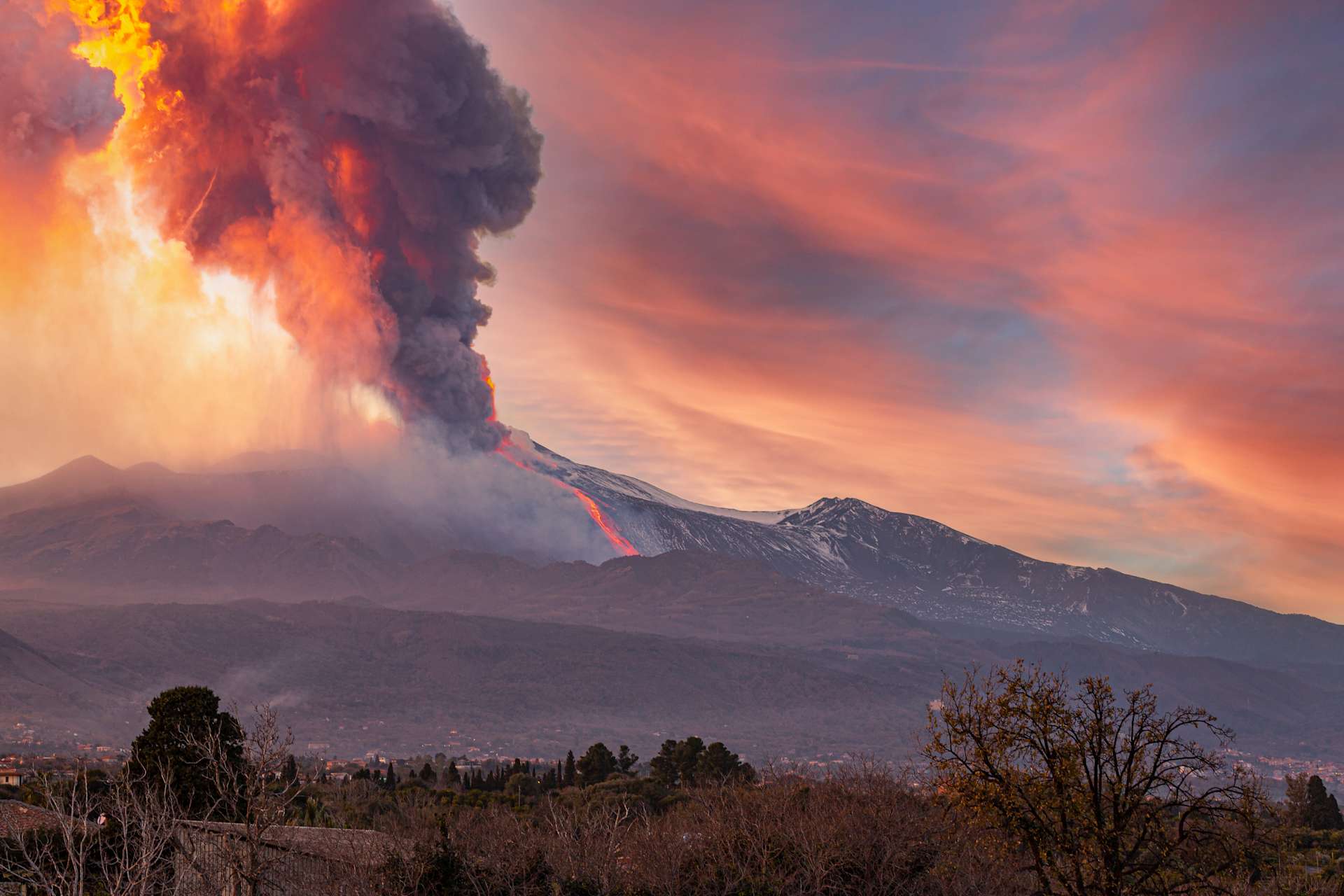 A train ride around Europe's most active volcano