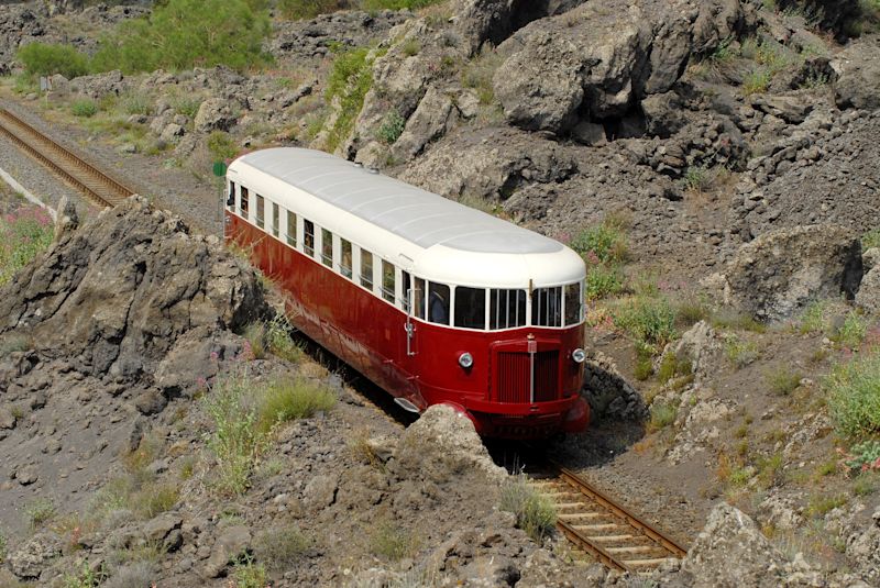 Train Travel in Sicily: Around Mount Etna by Rail
