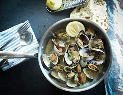 Clams with Garlic