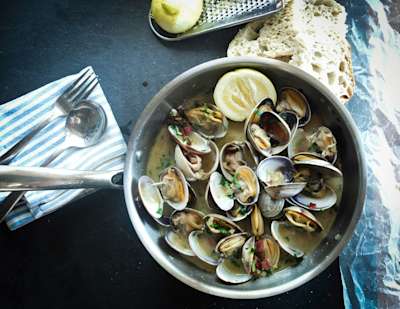 Clams with Garlic