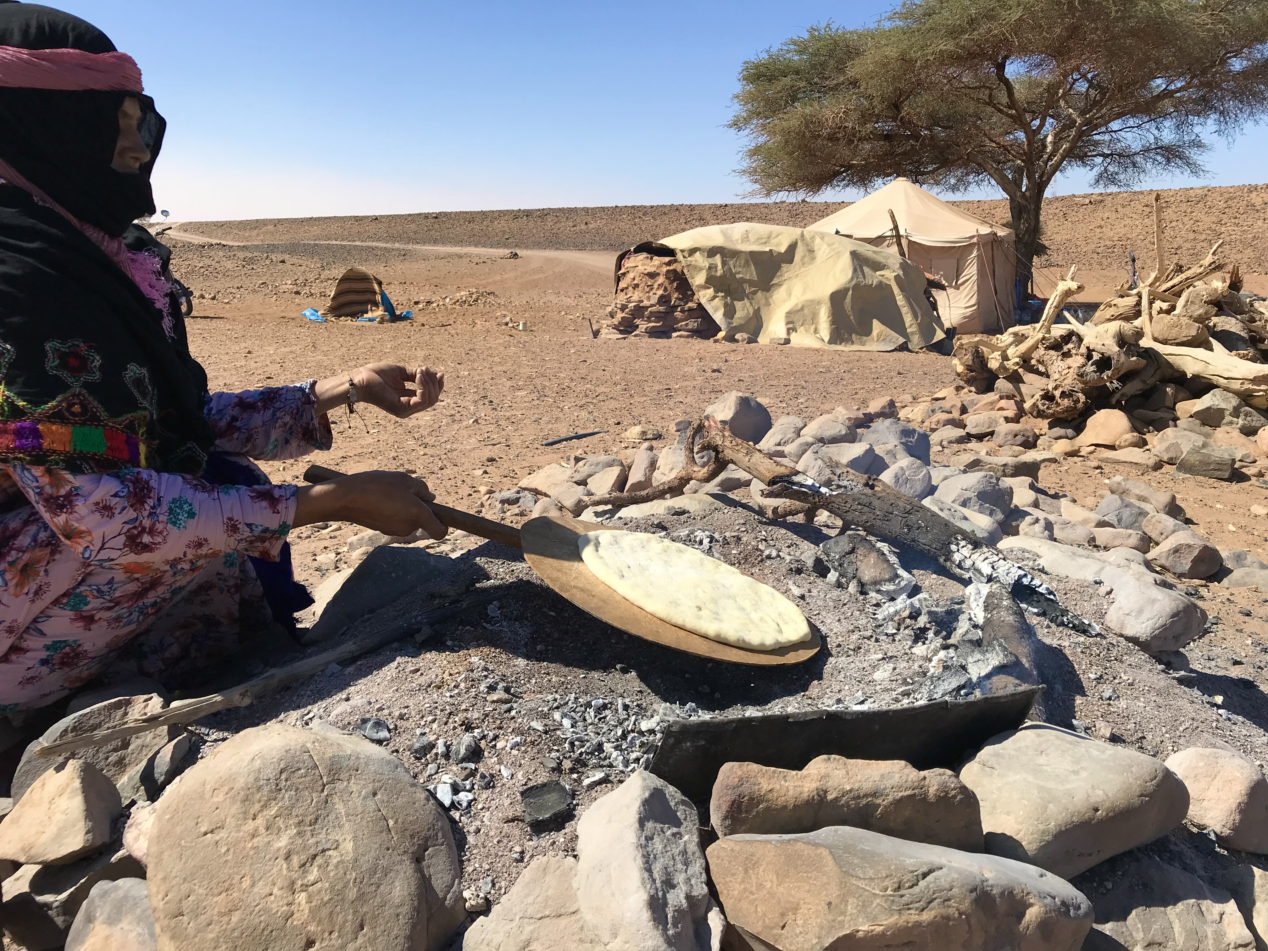 Culinary traditions Desert making bread