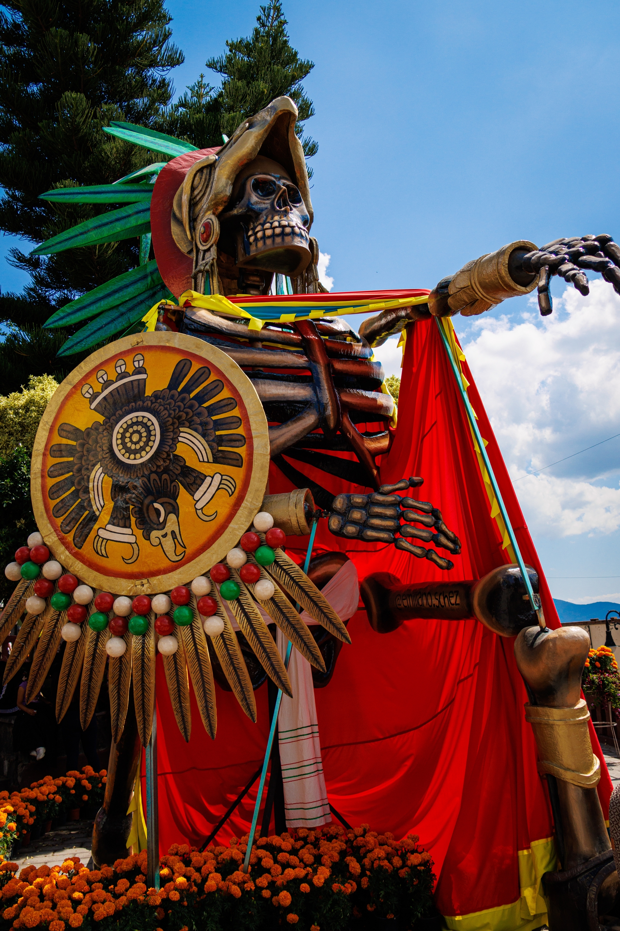Visiting the Valley of Catrinas in Atlixco during Day of the Dead