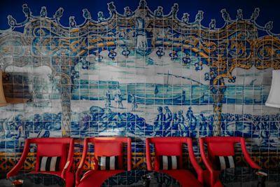 Wall-full of Azulejos