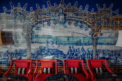 Wall-full of Azulejos