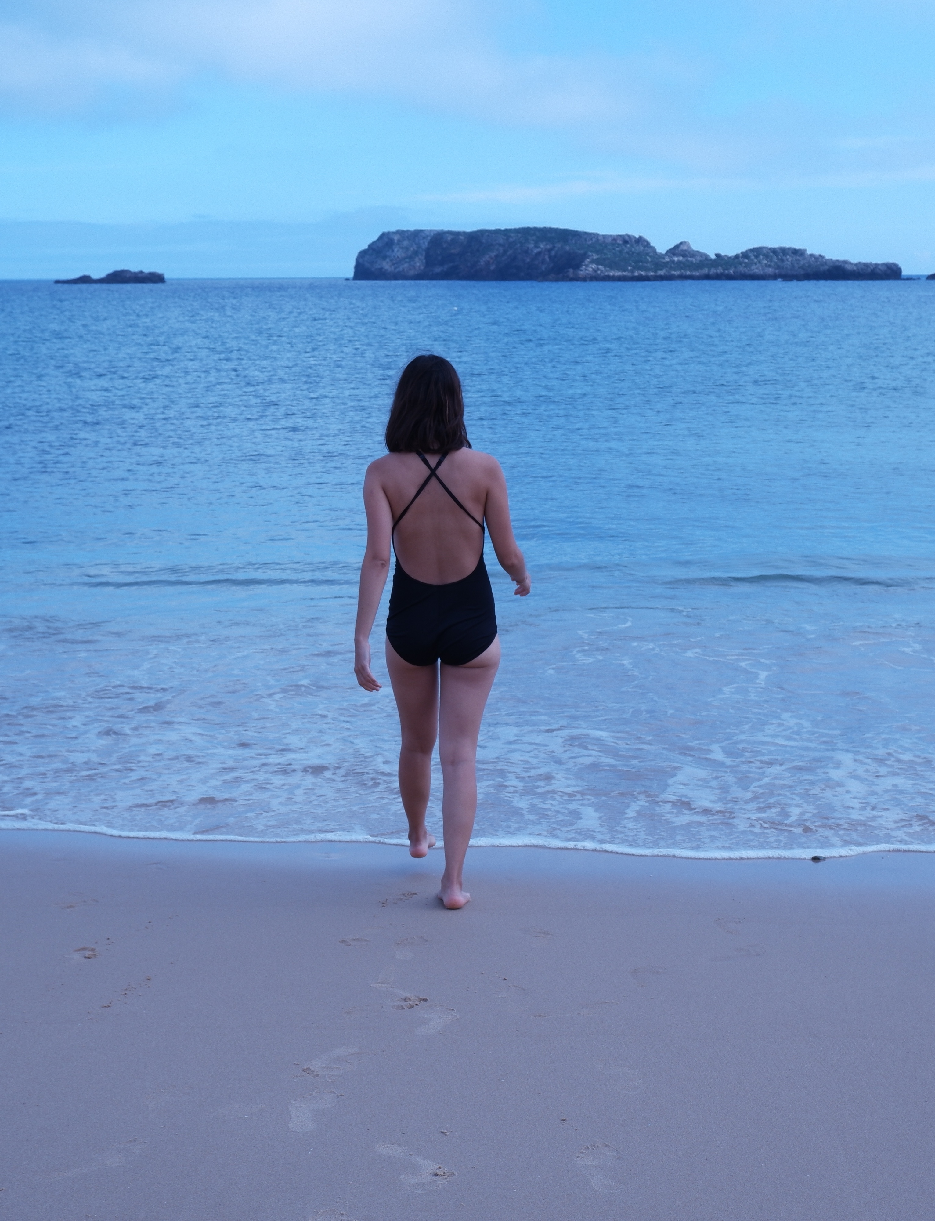 Joana taborda Stepping on Beach in Sagres