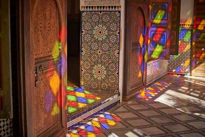 Mellah & Bahia Corridor (Jewish Quarter, Place des Ferblantiers)