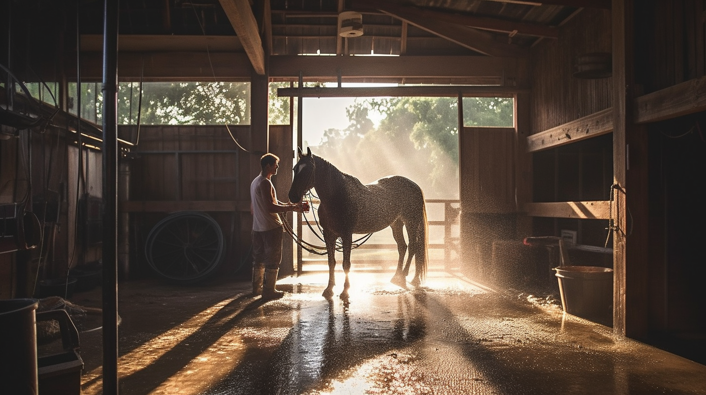 The Art of Washing A Horse: The Step-by-Step Guide to a Cleaner, Happier Equine Friend