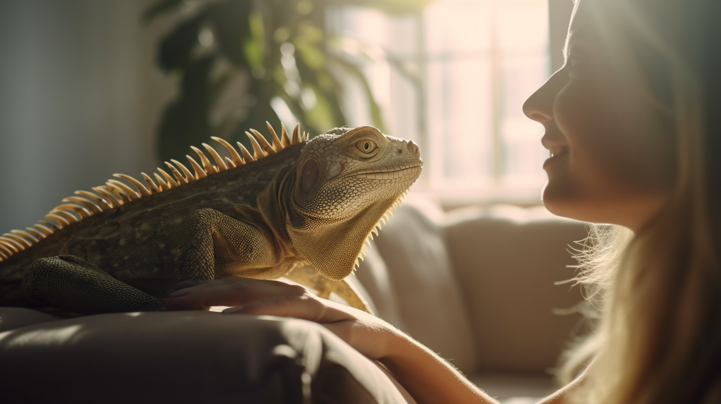 Taming and Socializing Your Pet Iguana: Tips for Building Trust and Bonding