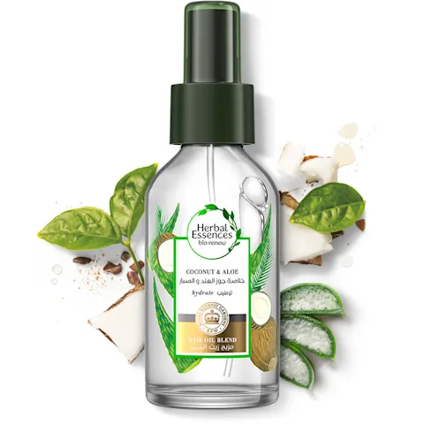 Aloe & Pure Coconut Hair Oil Blend | Herbal Essences Arabia