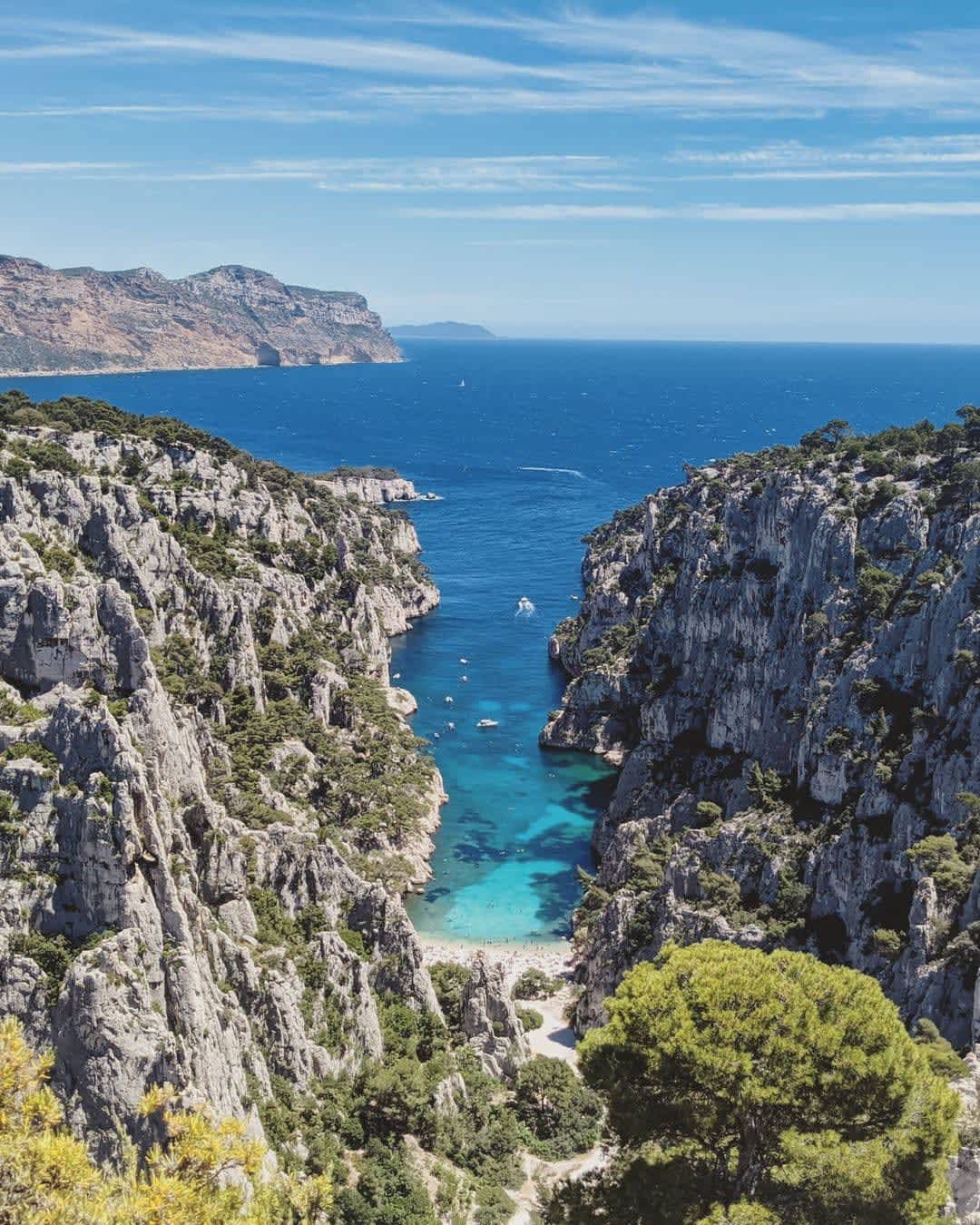 Photographie de aubry.io dans le parc "Calanques"