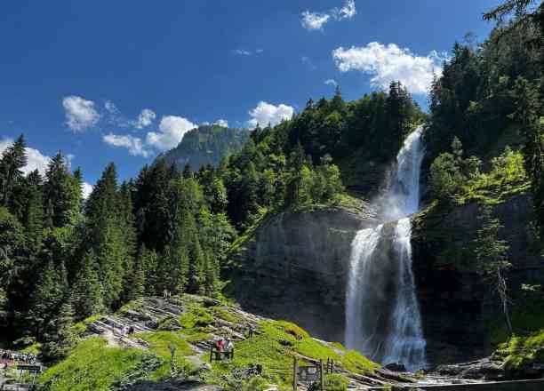 Photographie de benhaffn dans le parc "Cascade du Rouget"