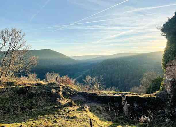 Photographie de virginiiie_ sur la randonnée "Château du Guirbaden"
