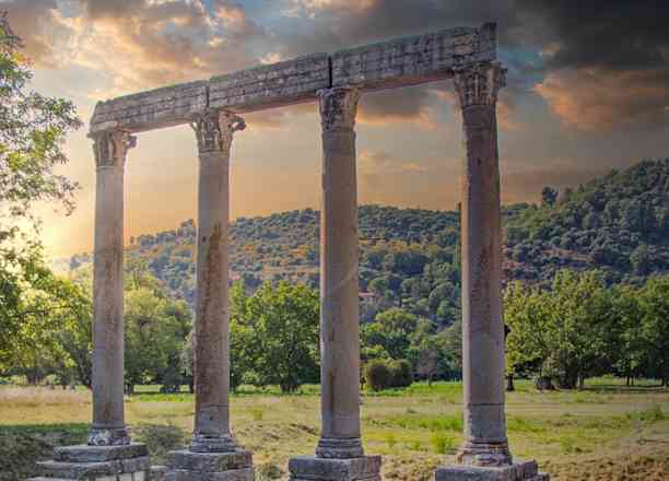 Photographie de photographe_paca sur la randonnée "Les Colonnes romaines de Riez"
