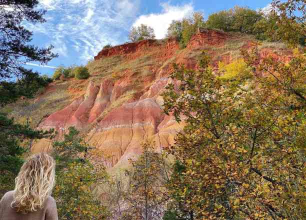 Photographie de paulinestgl dans le parc "Vallée des Saints depuis Boudes"