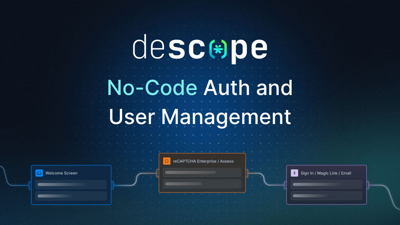 No-Code Authentication & User Management Platform | Descope