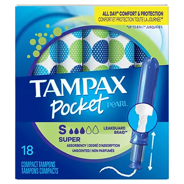 Tampax Pearl Super ct18