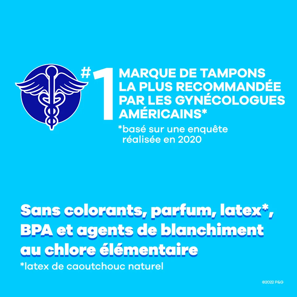 100% Tampax Compact Pearl