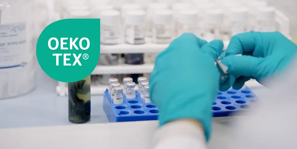 OEKO-TEX certified laboratory testing of Tampax tampon samples for up to 1000 harmful substances 