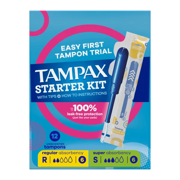 Tampax Starter Kit 12ct