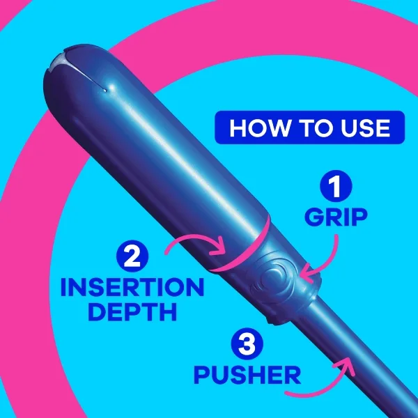 How to use tampons