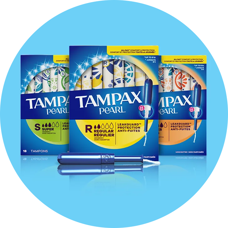 Tampax Pearl category
