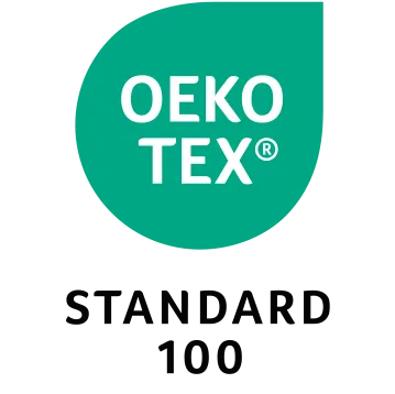 The standard 100 by OEKO-TEX logo