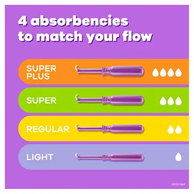Tampax Radiant Regular Flow