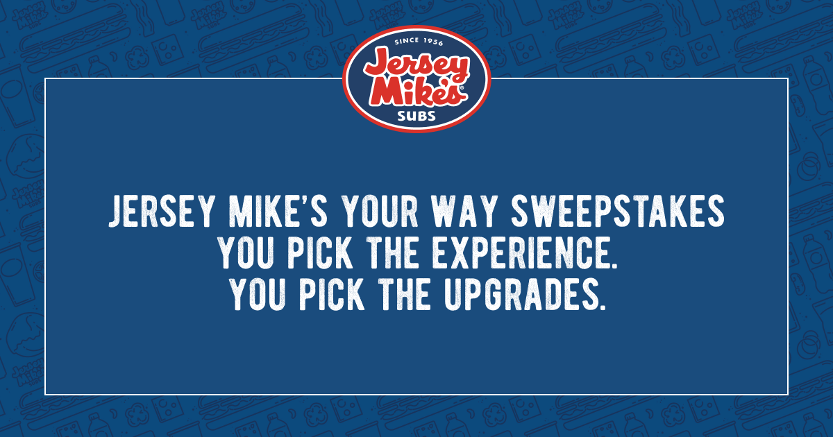 Jersey mike's store promo