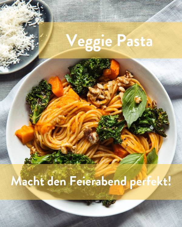 Vegetarische Pasta Rezepte mit frischem Gemüse | Marley Spoon
