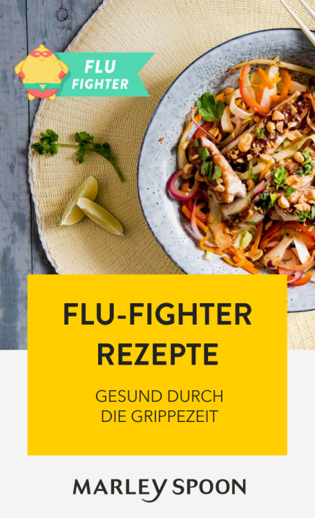 Flu Fighter Rezepte mit gesunden Zutaten