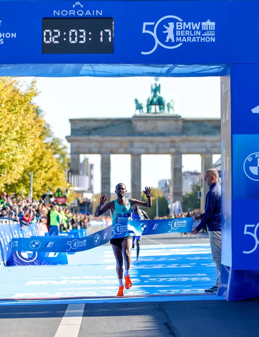 Influencer Abeeeer admits to riding bicycle during Berlin Marathon Influencer Abeeeer admits to riding bicycle during Berlin Marathon