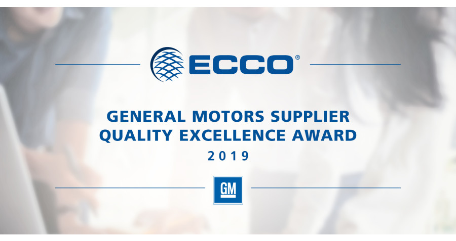 GM RECOGNIZES ECCO FOR FLAWLESS PERFORMANCE IN 2019