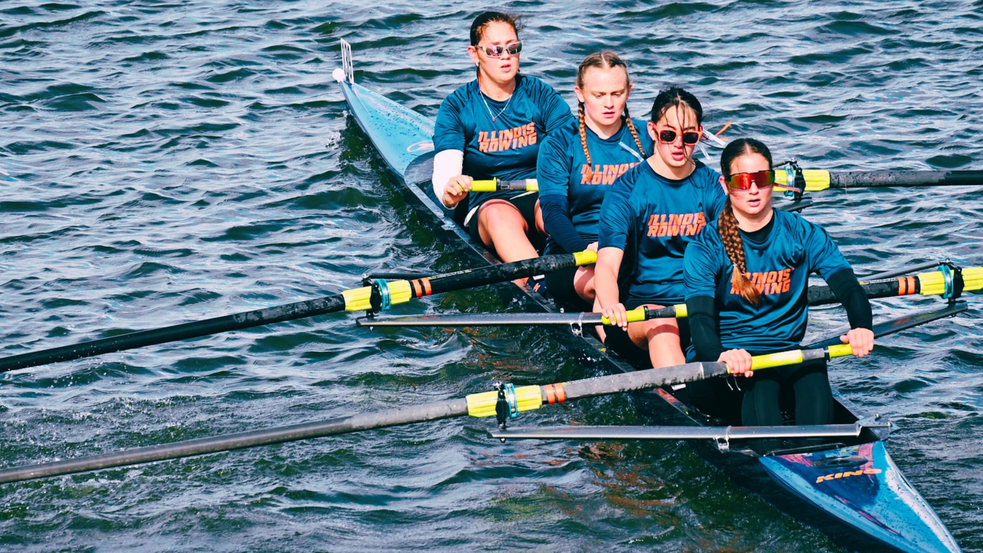 Illinois Rowing: Unseen but not Unheard