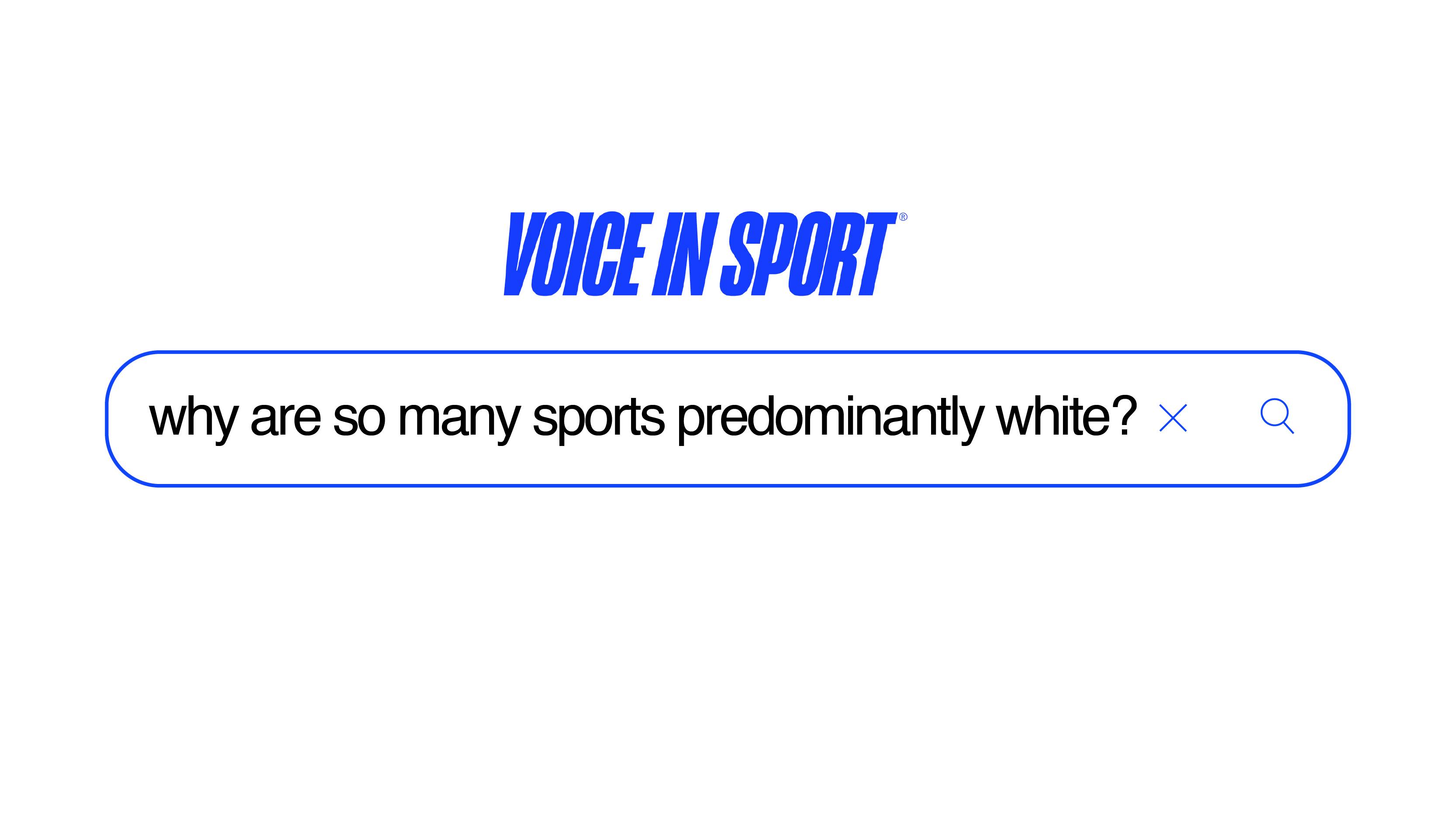 Whiteness in Sports