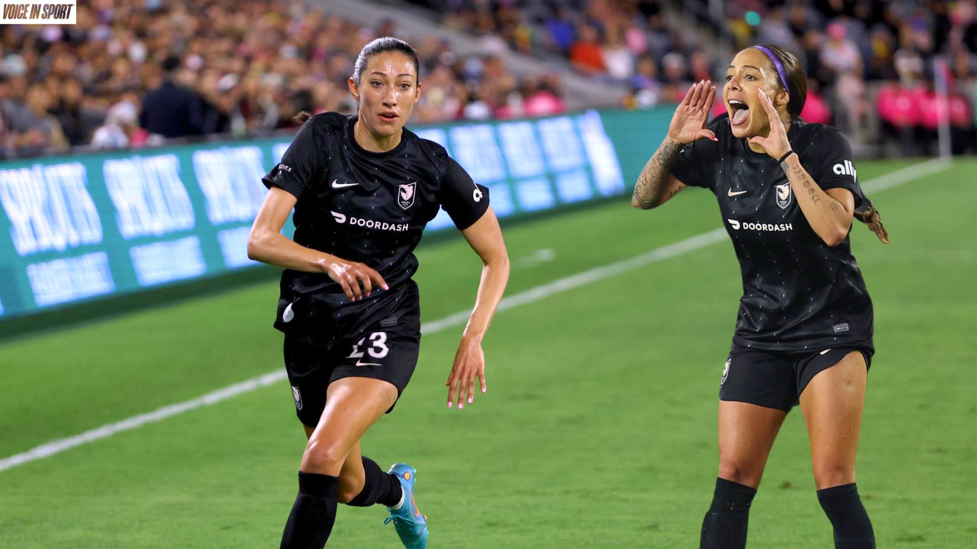 Christen Press_Sydney Leroux_NWSL_Angel City FC