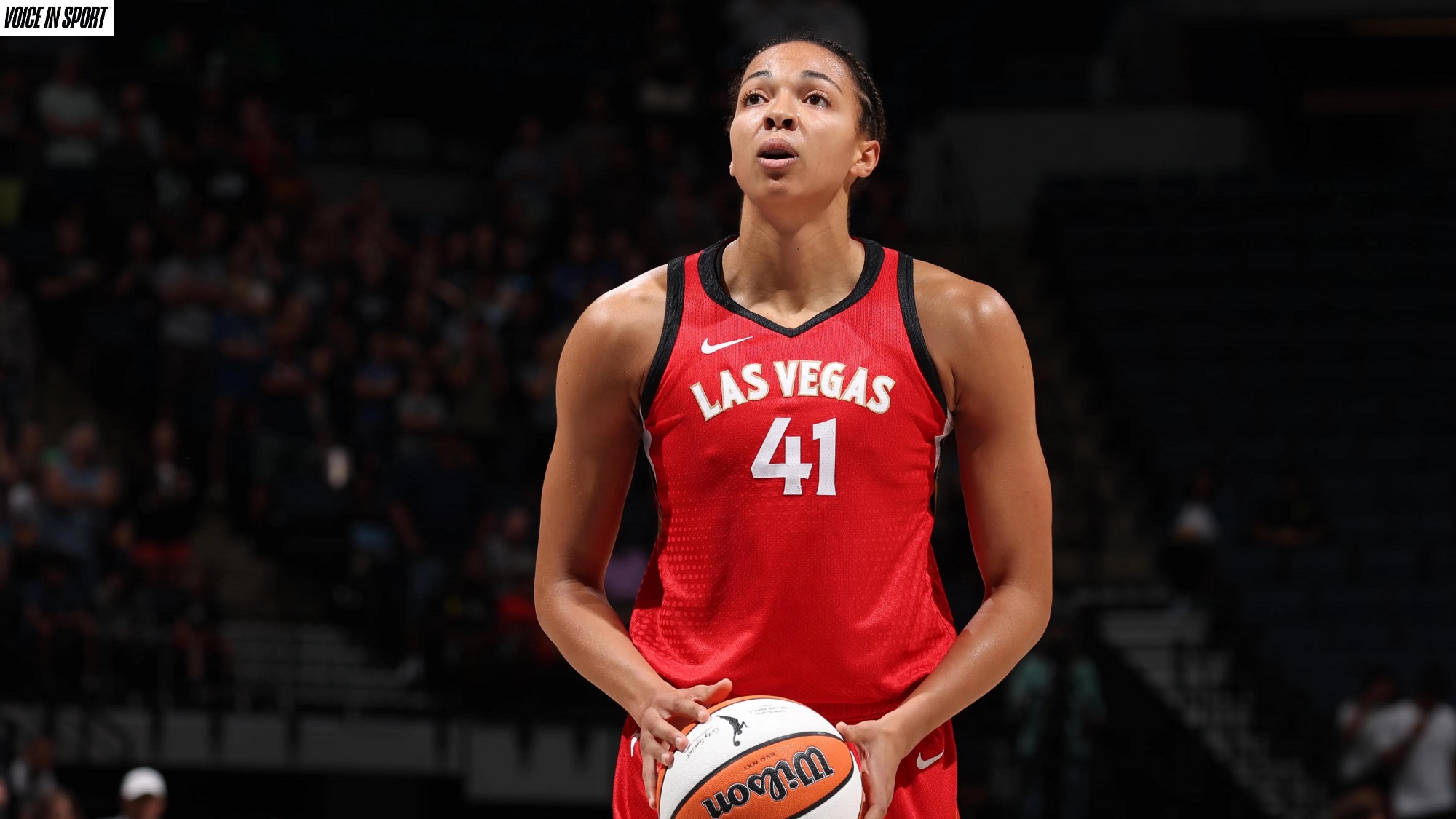 Kiah Stokes_VIS Mentor_WNBA_Las Vegas Aces