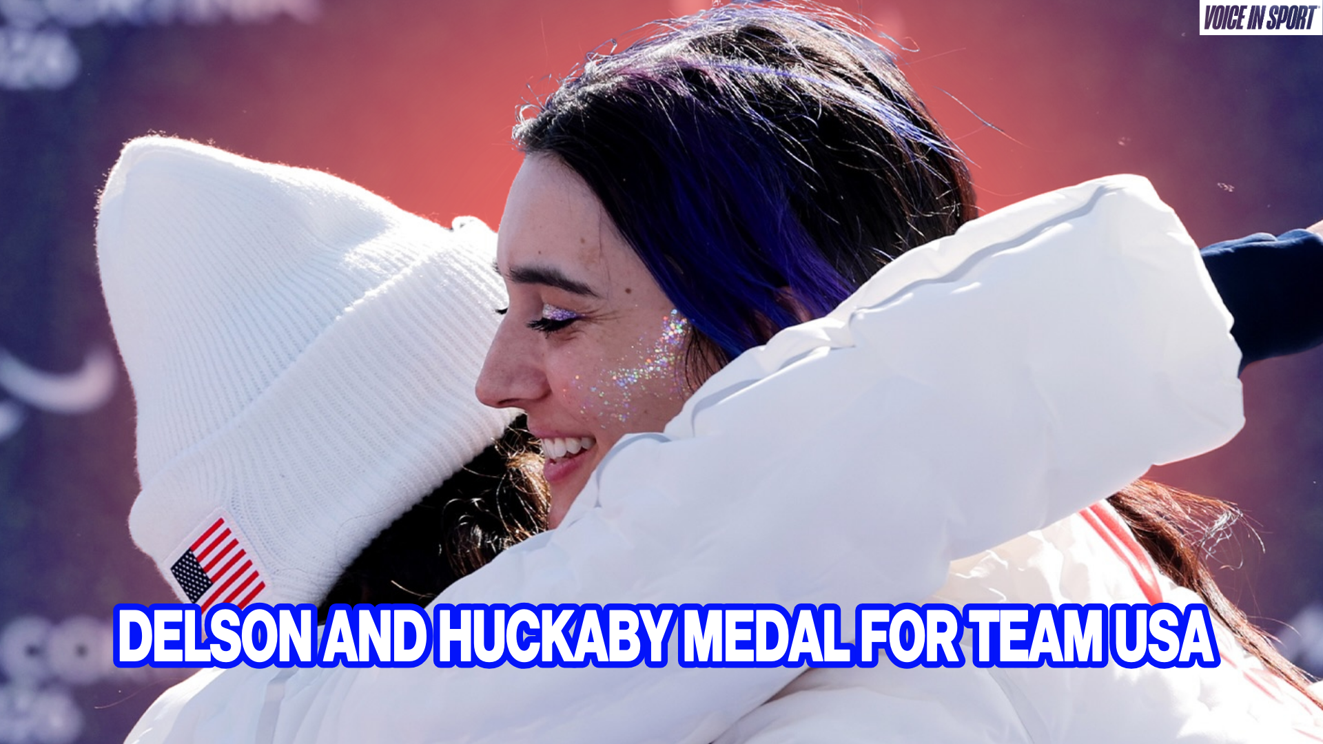 Delson and Huckaby medal for Team USA
