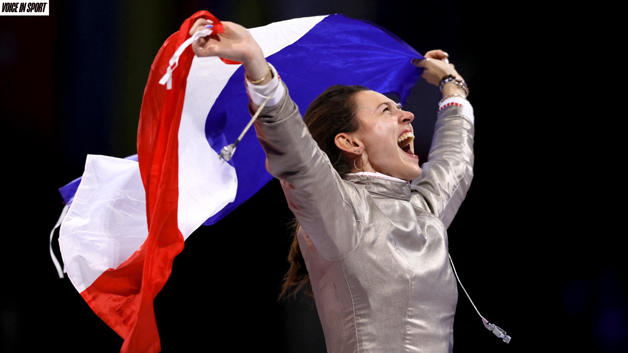 Manon Apithy Brunet_French Fencing_Olympics_gold medal_Paris 2024