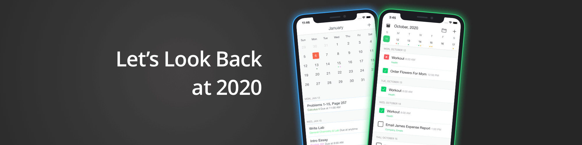 Let's Look Back at 2020