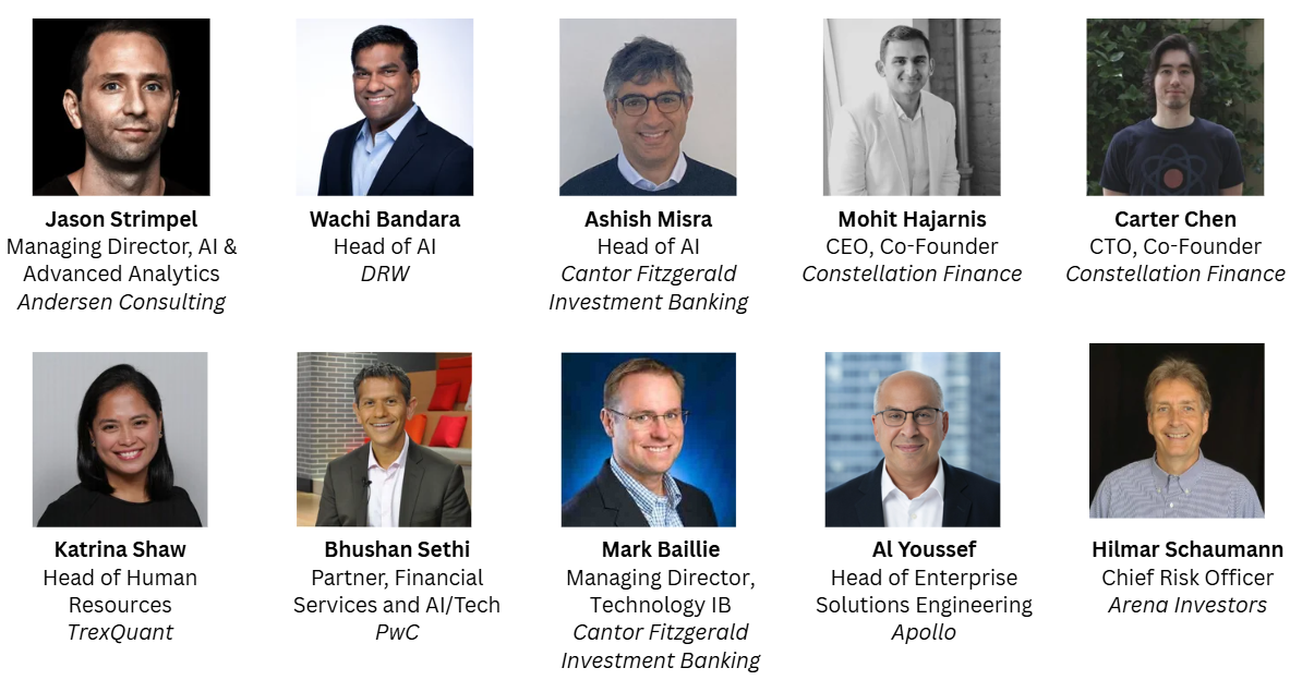 AI in Finance Forum Speakers