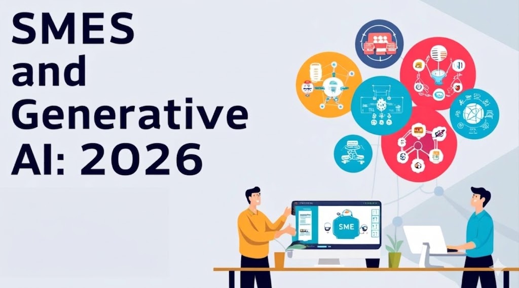 How SMEs can use Generative AI in 2026 blog cover image