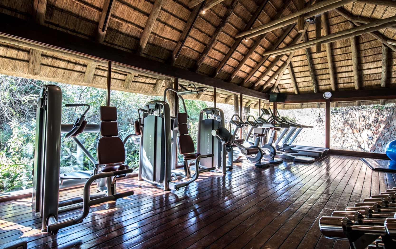 Singita Gym at Boulders Lodge