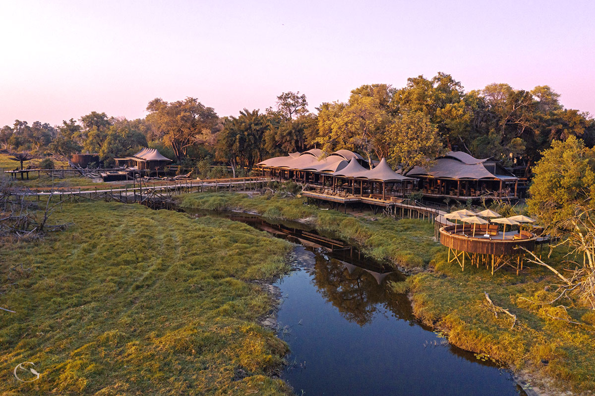 Xigera Safari Lodge Botswana Guided Safaris® LuxurySafariLodges.com
