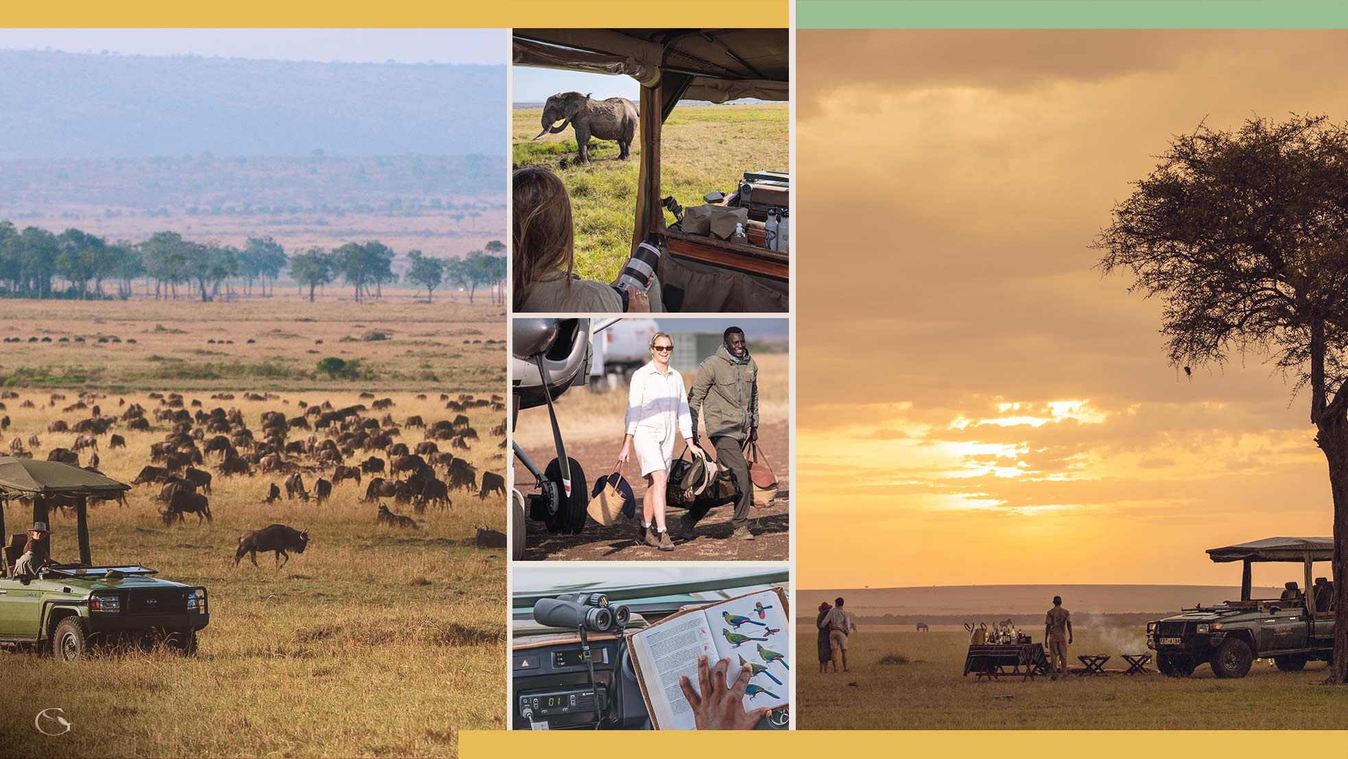 Private Migration Safari - Guided Safaris®  LuxurySafariCamps.com
